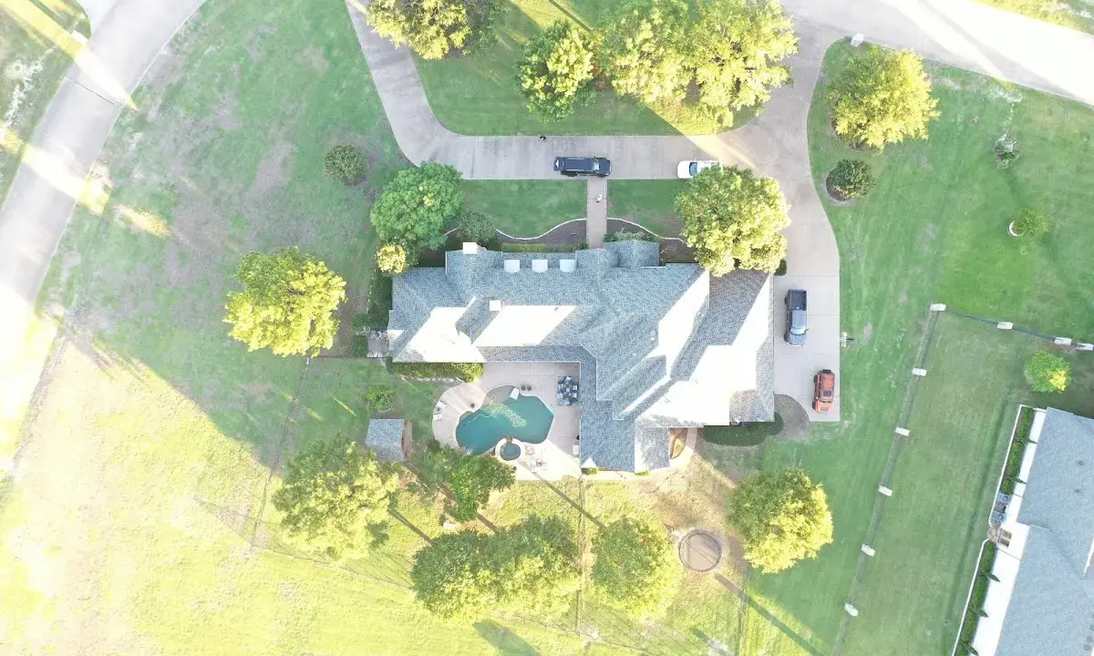 New shingle roof installation on a home in Sanibel